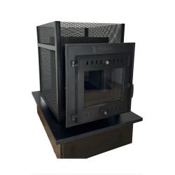 Holzbeheizter Saunaofen - SUMMIT Mont Blanc geöffnet  Holzbeheizter Saunaofen - SUMMIT Mont Blanc geöffnet