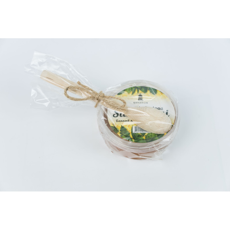 Badehonig mit Pfefferminz-Extrakt und Salz, 200g