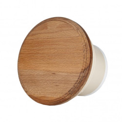 MM-S Saunalüfter mit Rückschlagventil und runder Holzoptik d/100mm  MM-S Saunalüfter mit Rückschlagventil und runder Holzoptik d/100mm