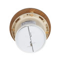 MM-S Saunalüfter mit Rückschlagventil und runder Holzoptik d/100mm - 1