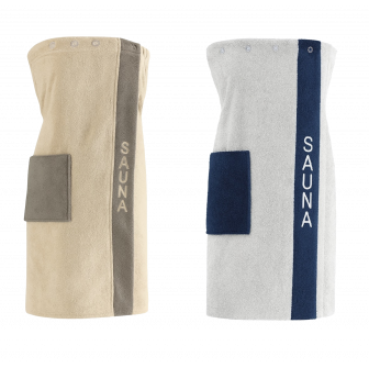 Damenschürze für die Sauna