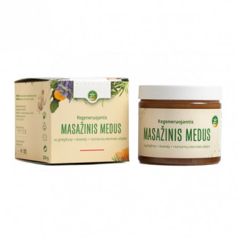 Massagehonig mit ätherischen Ölen aus Grapefruit, Lavendel und Rosmarin, 250 g