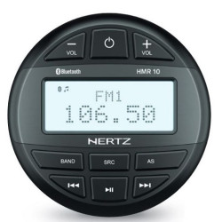 Musikcenter HMR 10D, ohne Lautsprecher, wasserdicht, schwarz  Musikcenter HMR 10D, ohne Lautsprecher, wasserdicht, schwarz