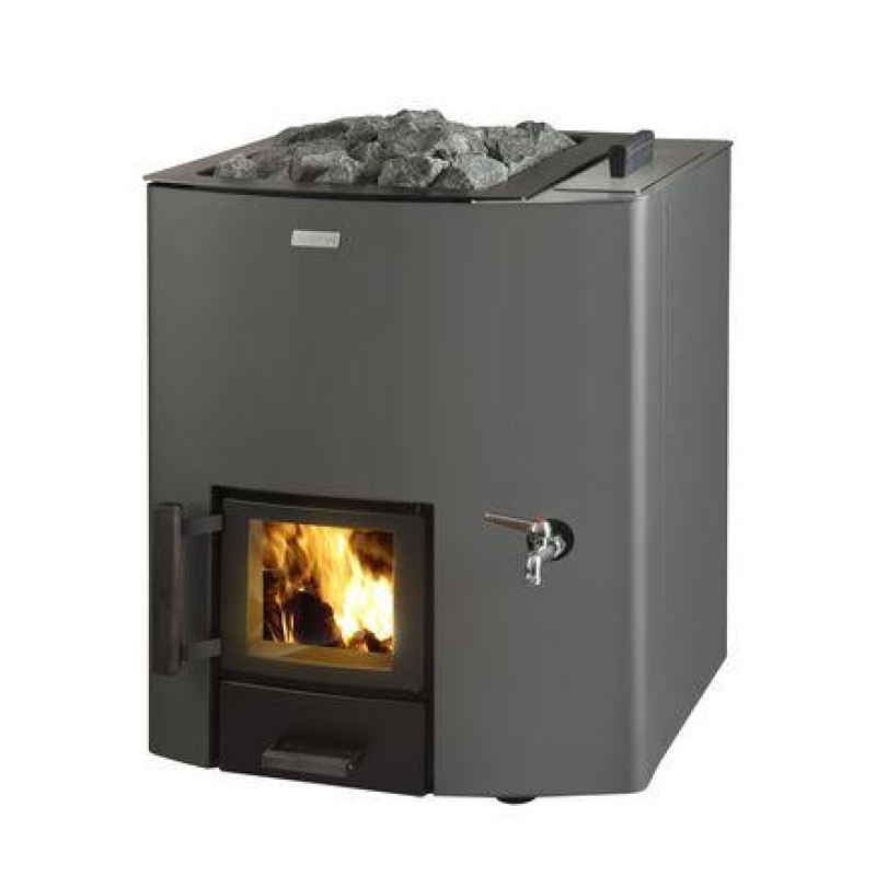 Holzbeheizter Saunaofen - NARVI NC 20 VS mit Wassertank