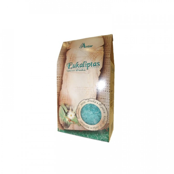 Natürliches Badesalz Aqua Amber - Eukalyptus