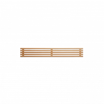 Rückenlehne, Erle, 16 x 300 x 1550–2350 mm