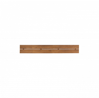 Rückenlehne, wärmebehandeltes Kiefernholz, 42 x 290 x 1750–2350 mm