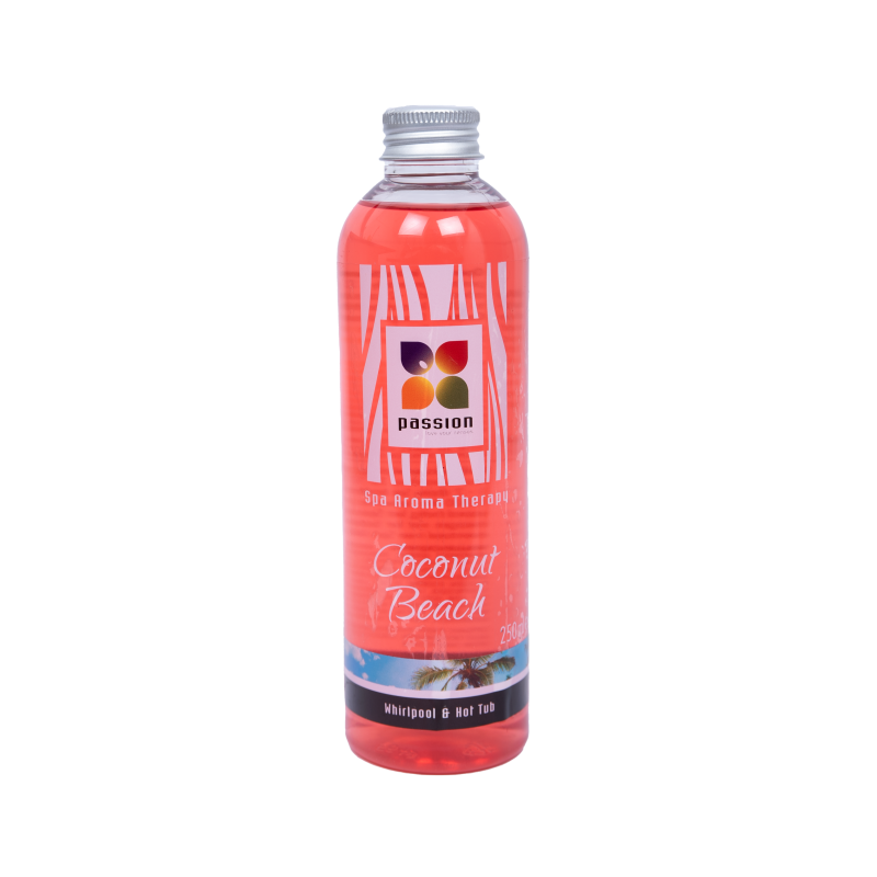 PASSION Aromatherapie-Duft für Whirlpools und Hot Tubs, Coconut Beach 250 ml PASSION Aromatherapie-Duft für Whirlpools und Hot Tubs, Coconut Beach 250 ml