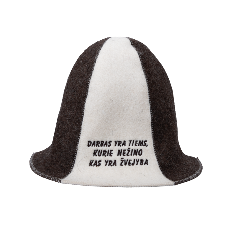 Saunahut - Für Fischer, gestreift