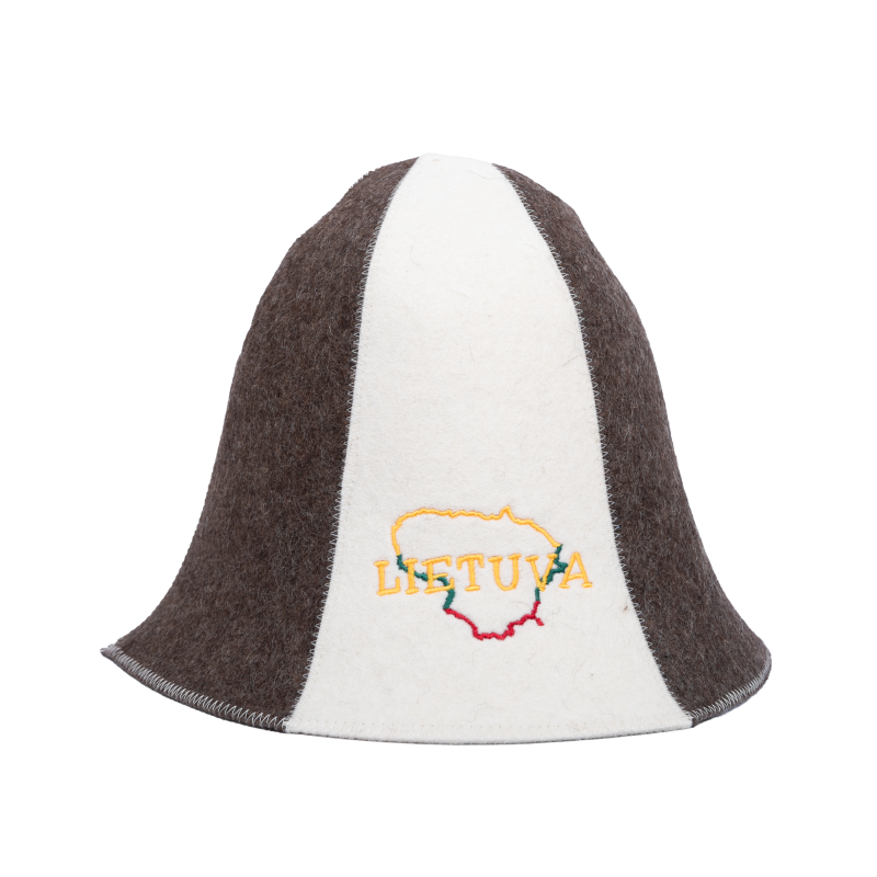 Saunahut - Lietuva, gestreift