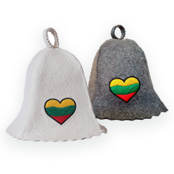 Saunahut - Litauisches Herz 