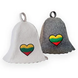 Saunahut - Litauisches Herz 