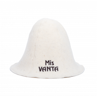 Saunahut - Miss Vanta, weiß