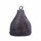 Geschenkset in einer Geschenkbox für IHN. Saunahaube und -schürze für Herren – GRAU