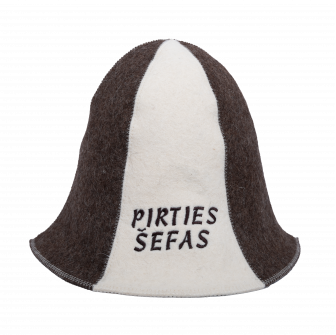 Saunahut - PIRTIES ŠEFAS, gestreift