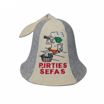 Saunahut - PIRTIES ŠEFAS, hängend