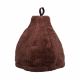 Geschenkset in einer Geschenkbox für IHN. Saunahaube und -schürze für Herren – BRAUN