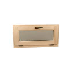 Saunafenster 1000x500, klappbar 