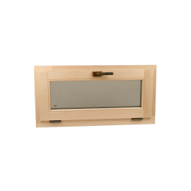 Saunafenster 1000x500, klappbar 