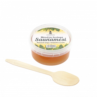 Saunahonig mit Minzextrakt und Salz, 200 g