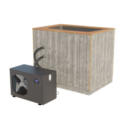 Kirami Premium NordicIce S Kaltwasserwanne mit Dualex-Wärmepumpe, 500 l 