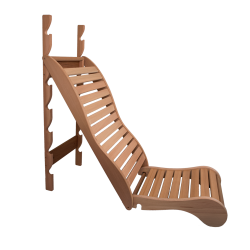 Relaxation bunk for sauna, cedar