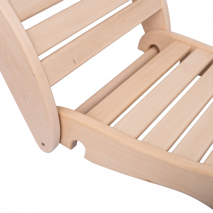 Relaxation bunk for sauna