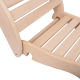 Relaxation bunk for sauna