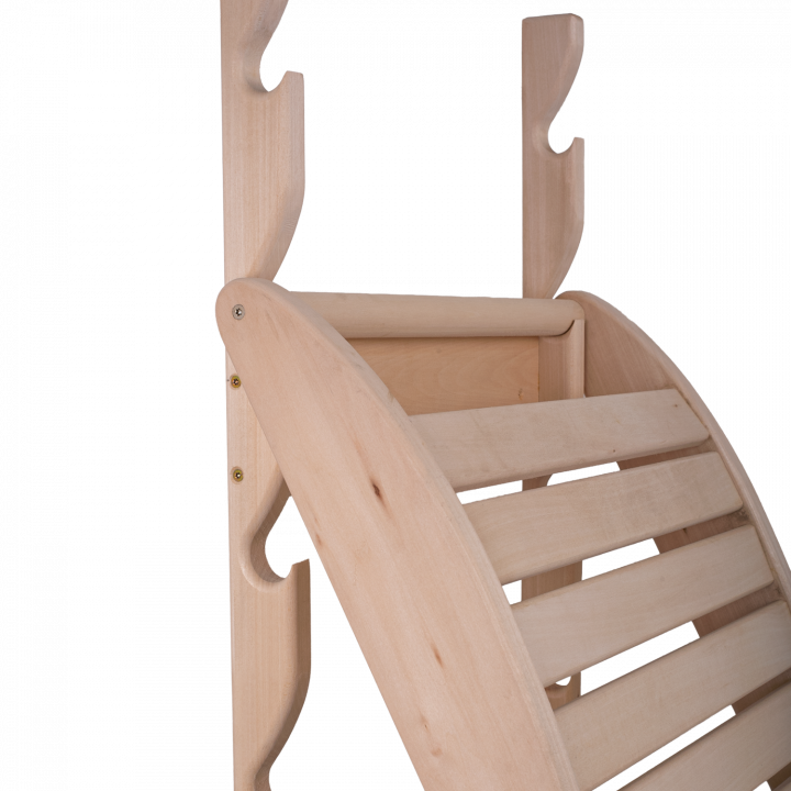 Relaxation bunk for sauna