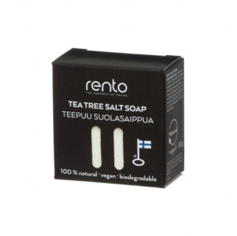 RENTO Salzseife, Teebaum 50 g.