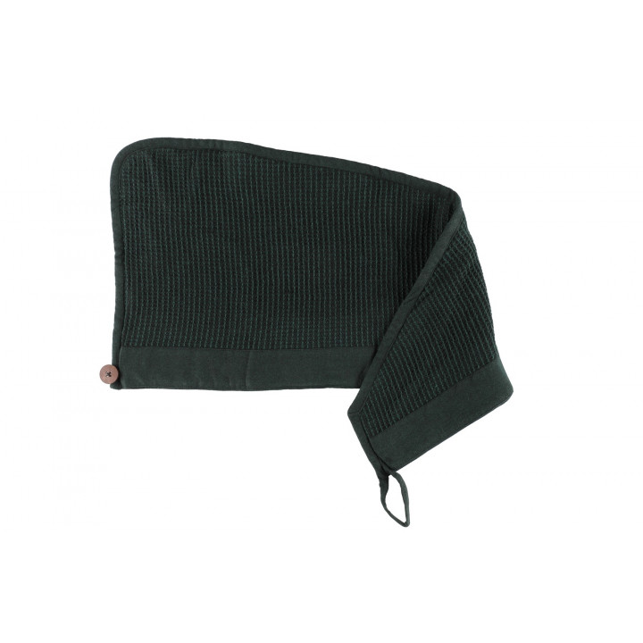 Geschenkset in einer Geschenkbox RENTO KENNO FOR HER. Haarhandtuch und Schürze, dunkelgrün