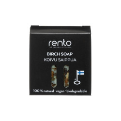 RENTO Seife, Birke 50 g.  RENTO Seife, Birke 50 g.