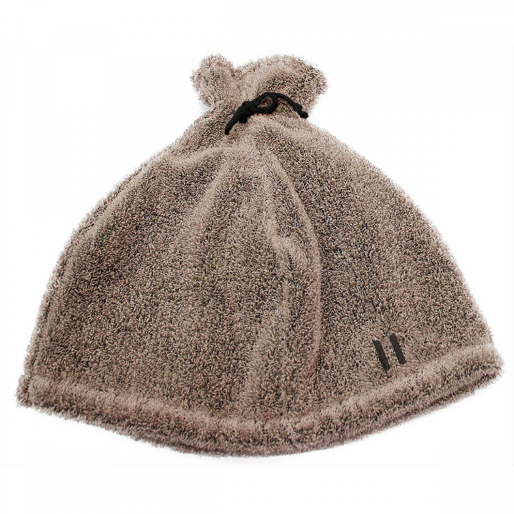 Geschenkset in einer Geschenkbox RENTO KENNO FOR HIM. Saunahaube und -schürze, braun