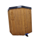 Kaltwasserbecken mit Holzverkleidung, 550 l