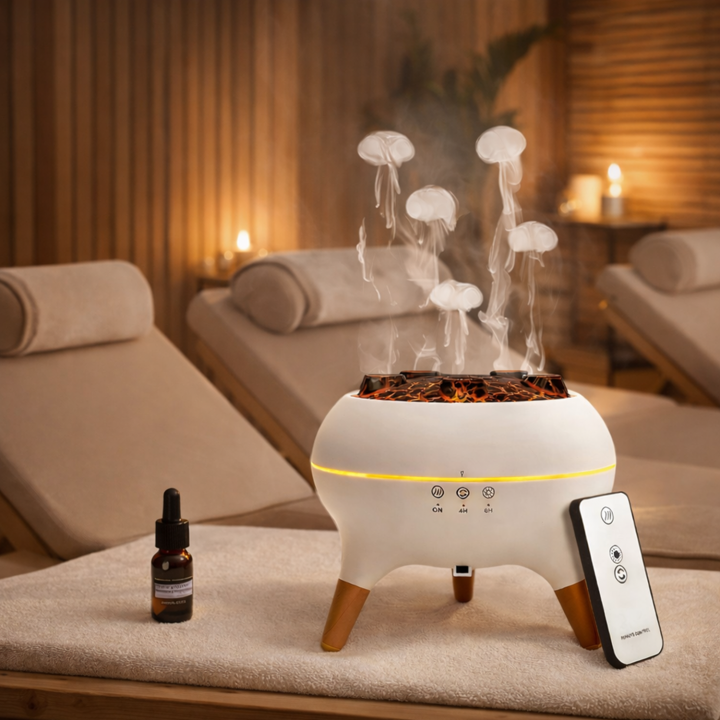 SAUFLEX Aromatherapie-Luftbefeuchter – Medusa Aura