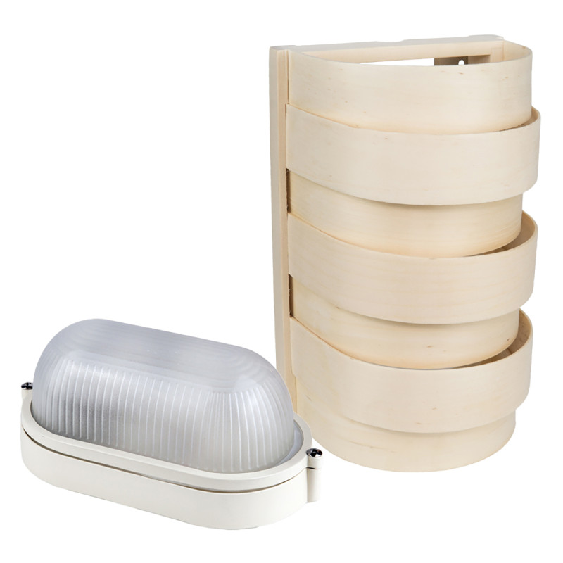 Sawo Lampen- und Gitter-Set 917-A, Espe