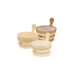 SAWO Holzeimer mit Holzgriff 4 l 