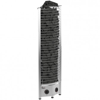 Elektrischer Saunaofen – SAWOTEC Tower Corner, mit Steuerung