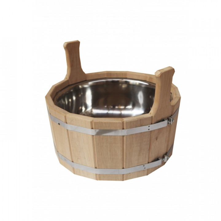 Eimer mit Edelstahleinsatz, 12 l