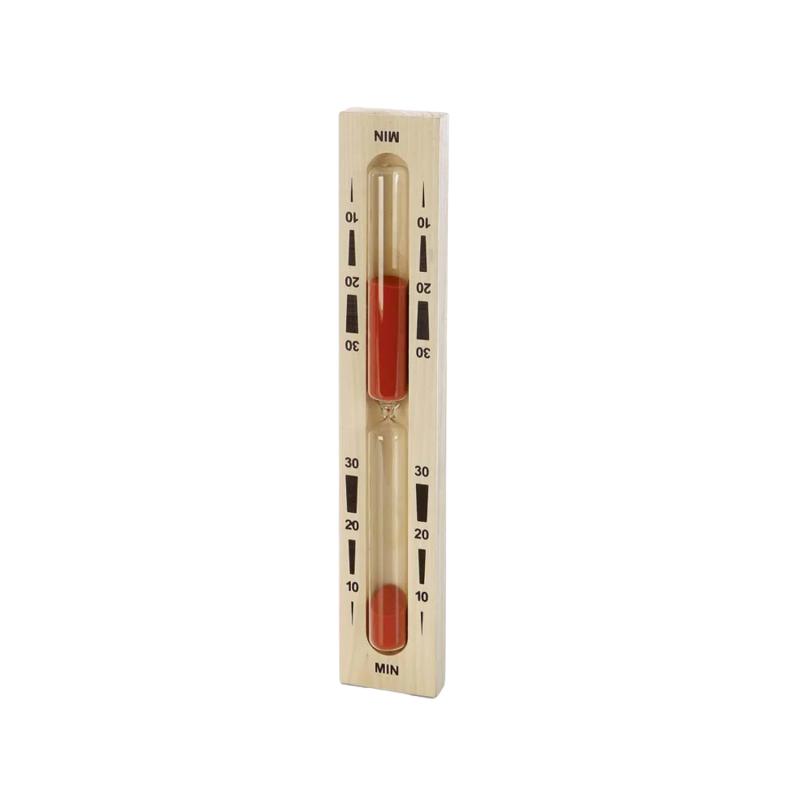 Sanduhr für Sauna - 30 Minuten, rot