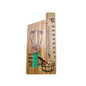 Sanduhr - Spiritusthermometer, grün - 0