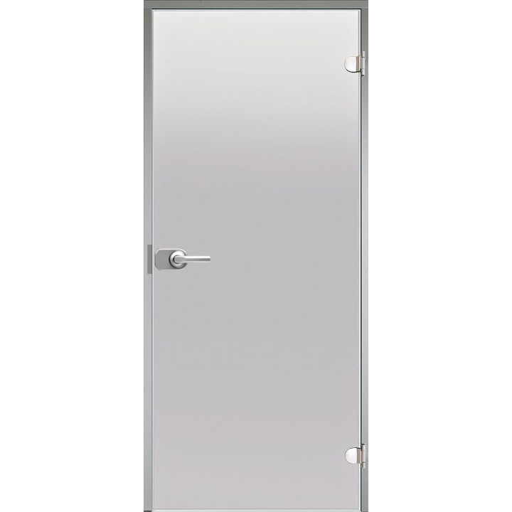 Glastür HARVIA, Aluminiumrahmen 7 x 21, abschließbar
