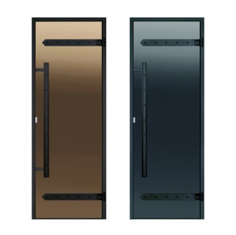 Glassaunatüren HARVIA Legend, Aluminiumrahmen 9x21