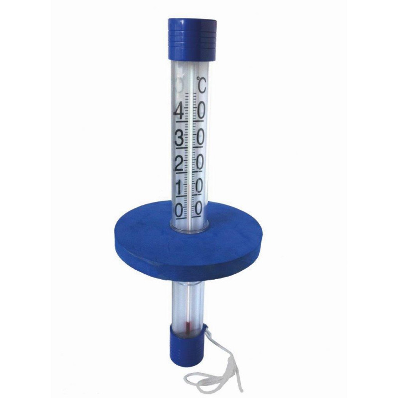 Schwimmthermometer blau, gepolstert