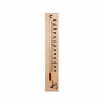 Thermometer aus Kiefer