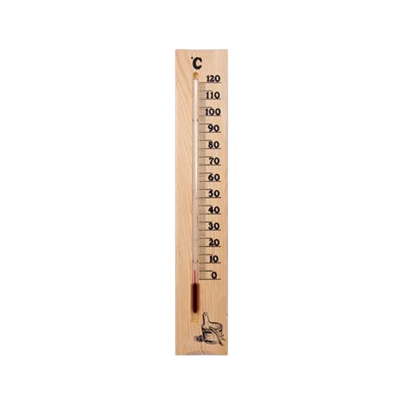 Thermometer aus Kiefer