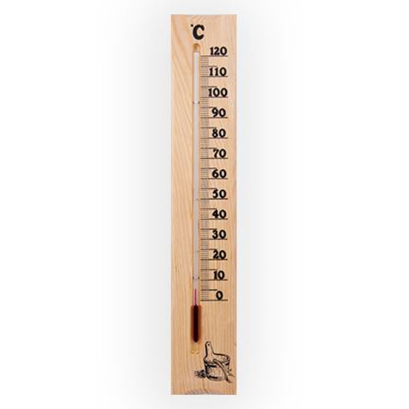 Thermometer aus Kiefer