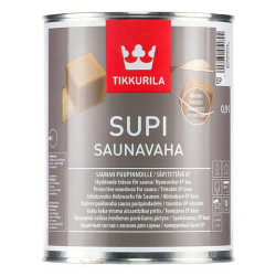 Tikkurila Supi wachs für sauna schutz 0.9l  Tikkurila Supi wachs für sauna schutz 0.9l