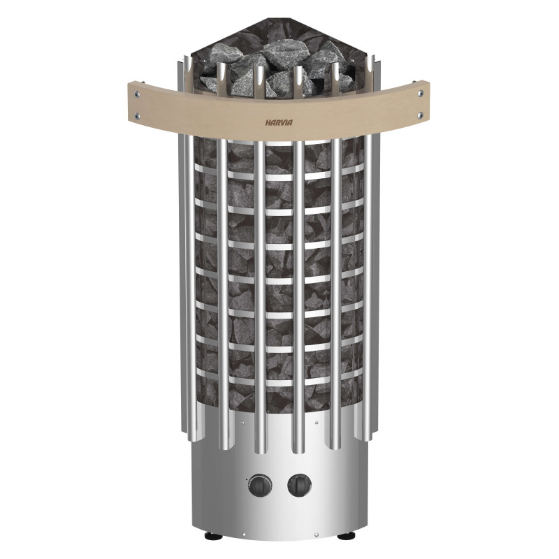 Elektrischer Saunaofen - HARVIA Glow Corner TRC90 9,0 kW