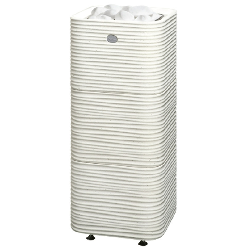 Saunaofen TULIKIVI HUURRE, weiß, mit Bedienfeld